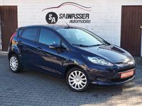 Gebraucht Ford Fiesta Trend 82 PS (60 kW) 2012 Blau Kleinwagen