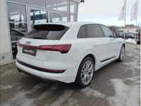 Gebraucht Audi e-tron S-Line 300 kW (408 PS) 2023 Weiß (gletscherweiss) SUV