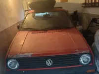 Gebraucht VW Golf II 1990 Rot Kleinwagen