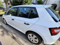 Gebraucht Skoda Fabia 60 PS (44 kW) 2015 Weiß Kleinwagen