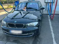 Gebraucht BMW 116 122 PS (89 kW) 2008 Schwarz Kleinwagen