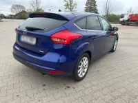 Begagnad Ford Focus Titanium 150 HK (110 kW) 2016 Blå Sedan