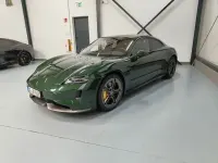 Gebraucht Porsche Taycan Turbo S 700 kW (952 PS) 2024 Grün Limousine