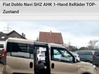 Gebraucht Fiat Doblò Lounge 120 PS (88 kW) 2016 Beige Van / Kleinbus