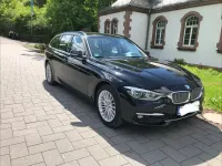 Gebraucht BMW 320 Luxury Line 190 PS (139 kW) 2019 Schwarz Kombi