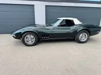Gebraucht Chevrolet Corvette C3 351 PS (258 kW) 1968 Grün Cabrio