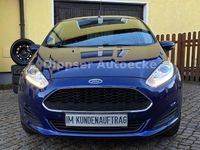 Gebraucht Ford Fiesta Trend 95 PS (69 kW) 2016 Blau Kleinwagen