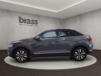 Gebraucht VW T-Roc Cabriolet Move 150 PS (110 kW) 2024 Rauchgrau metallic/schwarz Cabrio