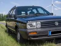 Gebraucht VW Passat 72 PS (52 kW) 1987 Schwarz Kombi