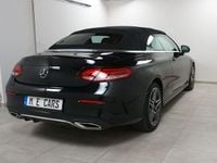 Gebraucht Mercedes C200 AMG 184 PS (135 kW) 2019 Schwarz Cabrio