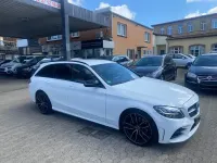 Gebraucht Mercedes C220 AMG line 194 PS (142 kW) 2019 Weiß Kombi