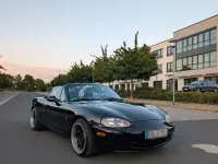 Gebraucht Mazda MX5 140 PS (102 kW) 1998 Schwarz Cabrio