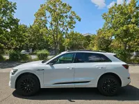 Gebraucht Audi e-tron 300 kW (408 PS) 2019 Weiß SUV