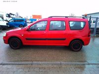 Gebraucht Dacia Logan MCV Lauréate 105 PS (77 kW) 2009 Rot Kombi