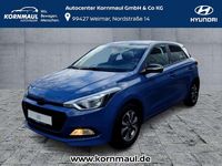 Gebraucht Hyundai i20 Passion 84 PS (61 kW) 2018 Morning blue / sol Limousine