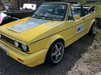 Gebraucht VW Golf Cabriolet 98 PS (72 kW) 1992 Gelb Cabrio