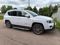 Gebraucht Jeep Compass Limited 170 PS (125 kW) 2013 Weiß SUV