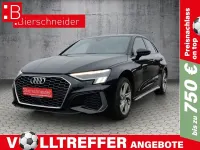 Gebraucht Audi A3 S-Line 150 PS (110 kW) 2022 Schwarz Limousine
