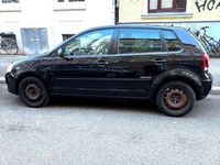 Second-hand VW Polo 60 CP (44 kW) 2008 Negru Hatchback