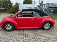 Gebraucht VW New Beetle Cabriolet 102 PS (75 kW) 2003 Rot Cabrio