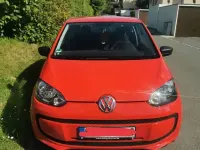 Gebraucht VW up! take up! 60 PS (44 kW) 2015 Rot Kleinwagen
