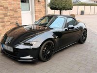 Gebraucht Mazda MX5 Exclusive-Line 160 PS (117 kW) 2018 Schwarz Cabrio