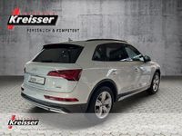 Gebraucht Audi Q5 Advanced 204 PS (150 kW) 2022 Weiß (gletscherweiß metallic) SUV