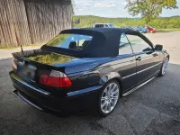 Gebraucht BMW 320 Cabriolet Sport Line 150 PS (110 kW) 2006 Schwarz Cabrio