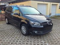 Gebraucht VW Touran Comfortline 105 PS (77 kW) 2011 Schwarz Van / Kleinbus
