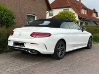 Gebraucht Mercedes C300 AMG 245 PS (180 kW) 2021 Weiß Cabrio