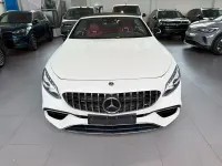 Gebraucht Mercedes S63 AMG AMG 585 PS (430 kW) 2016 Designo magno kaschmirweiss Cabrio
