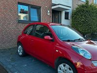 Gebraucht Nissan Micra 80 PS (58 kW) 2008 Rot Kleinwagen