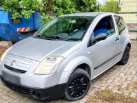 Gebraucht Citroën C2 60 PS (44 kW) 2003 Silber Kleinwagen
