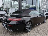 Gebraucht Mercedes E200 AMG line 197 PS (144 kW) 2023 Metalliclack obsidianschwarz Cabrio