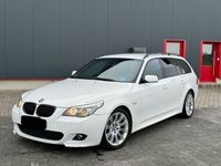 gebraucht BMW 525 5er E61 d Facelift LCI Weiß|CIC|ACC|Autom| M-Paket Edition