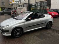 gebraucht Peugeot 206 Cabrio,Tüv+Kupplung+Bremsen v&h+Zündk/Sp neu