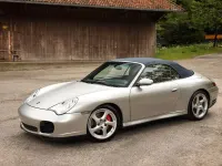 Usata Porsche 911 Carrera 4S Cabriolet 320 CV (235 kW) 2004 Argento Cabrio
