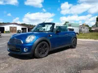 Gebraucht Mini One Cabriolet 98 PS (72 kW) 2014 Blau Cabrio