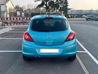 Gebraucht Opel Corsa 87 PS (63 kW) 2011 Blau Kleinwagen