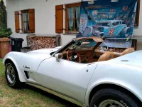 Gebraucht Corvette C3 200 PS (147 kW) 1975 Weiß Cabrio