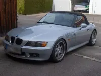 Gebraucht BMW Z3 216 PS (158 kW) 1996 Silber Cabrio