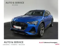 Gebraucht Audi e-tron Sportback Sport 369 kW (503 PS) 2022 Blau SUV
