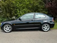 Gebraucht BMW 316 Compact Sport Line 116 PS (85 kW) 2004 Schwarz Kleinwagen