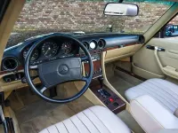 Gebraucht Mercedes SL420 1986 Schwarz Cabrio