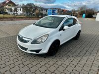 Gebraucht Opel Corsa 80 PS (58 kW) 2009 Weiß Kleinwagen