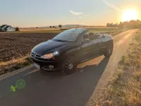 Gebraucht Peugeot 206 CC 109 PS (80 kW) 2003 Schwarz Cabrio
