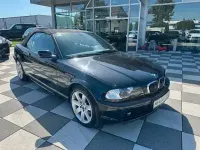 Gebraucht BMW 320 Cabriolet Sport Line 170 PS (125 kW) 2002 Schwarz Cabrio