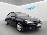 Gebraucht VW Golf 105 PS (77 kW) 2011 Schwarz Cabrio