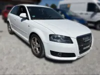 Gebraucht Audi A3 S-Line 125 PS (91 kW) 2009 Weiß Kleinwagen