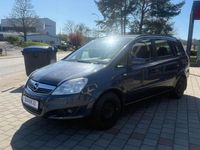 Gebraucht Opel Zafira Edition 116 PS (85 kW) 2008 Blau Van / Kleinbus